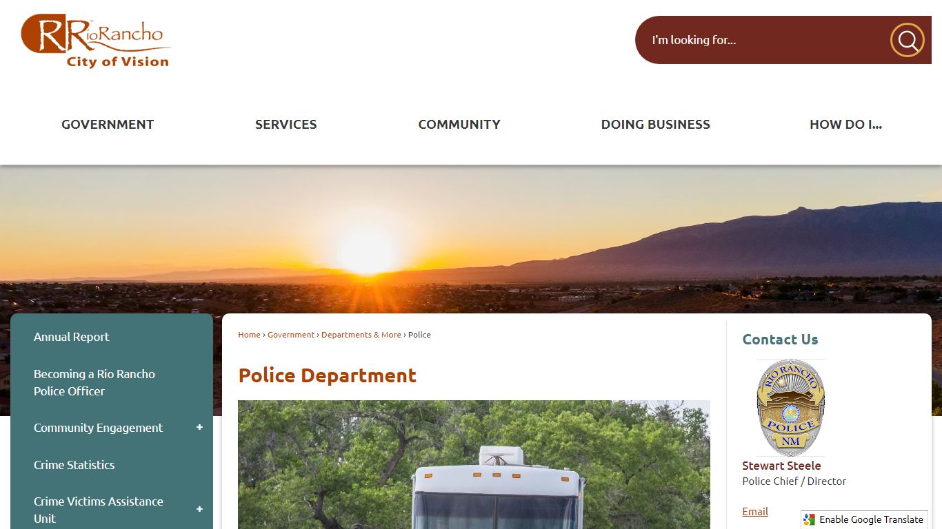 Police Department | The Official Site of Rio Rancho, NM - rrnm.gov